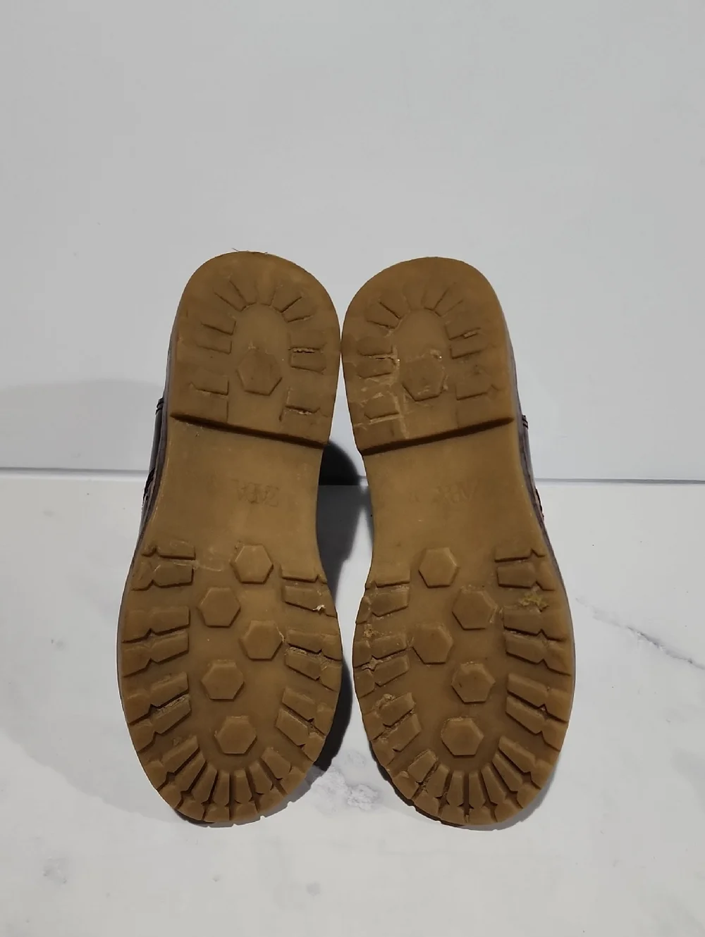 Zara Kids Dark Purple Burgundy Boots
